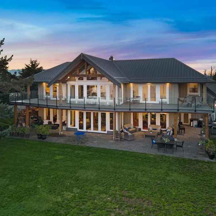 High Bank Waterfront Home for Sale