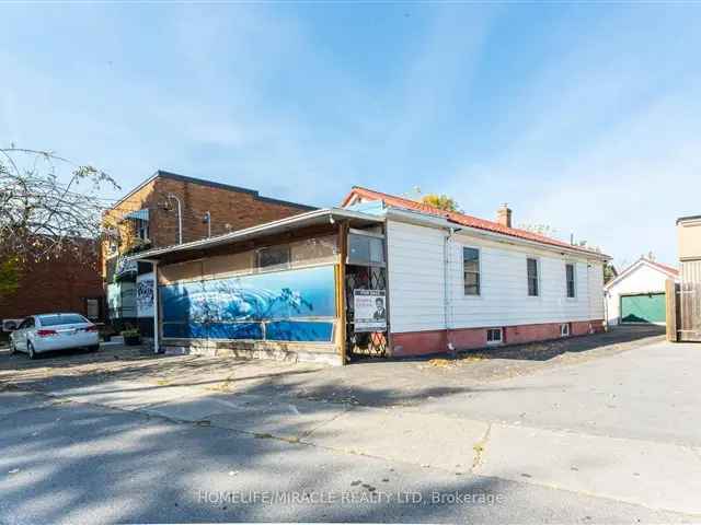 3 3 Bedroom Bungalow with Commercial Storefront Home Business Opportunity