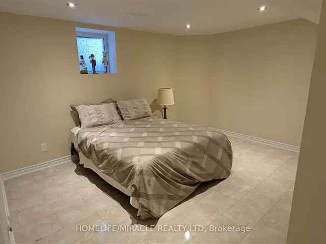 3-Bedroom Legal Basement Apartment for Rent in Brampton