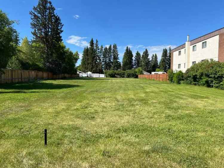 Lacombe Land Lot Investment Opportunity Near Downtown