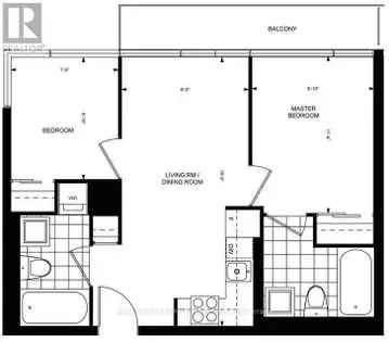 2 rooms apartment of 58 m² in Toronto