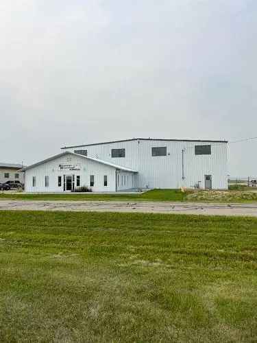 Buy Commercial Airport Hangar in Grande Prairie Alberta with Office Features