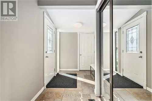 Charming Back-Split House for Sale in Playfair Park Ottawa