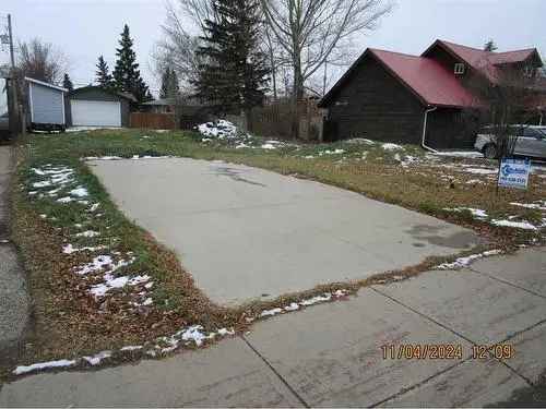 Vacant Land For Sale In Avondale, Grande Prairie, Alberta