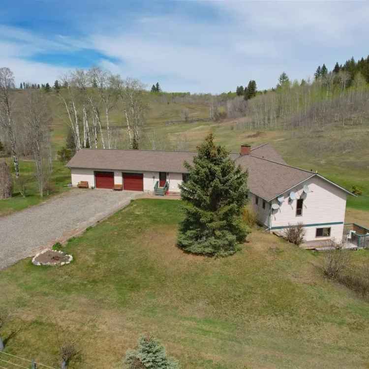 10-Acre Family Home with Geothermal Heating and Garage