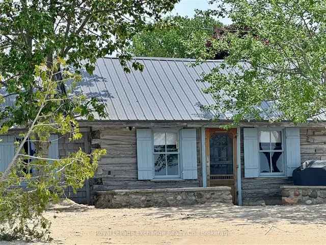 Lake Huron Log Cottage Historic Charm Panoramic Views