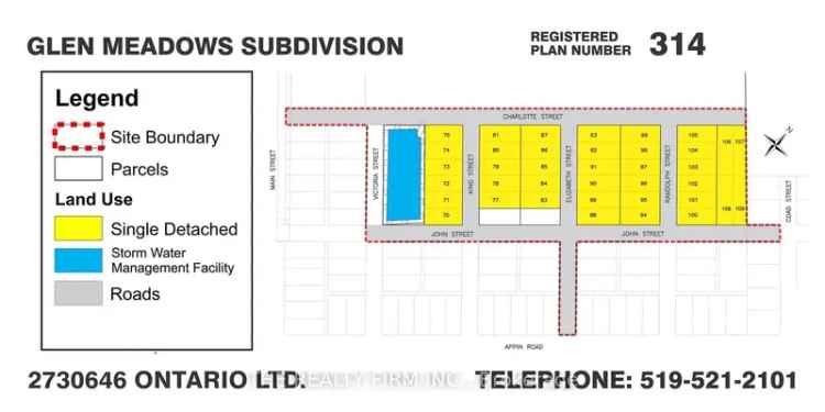 Glencoe Ontario Dream Home Lots Spacious Land for Sale