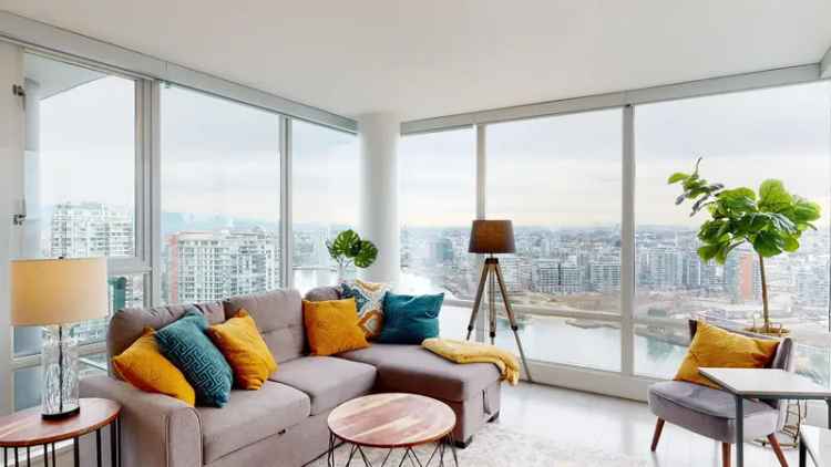 Yaletown Condo 1 Bedroom Plus Den Breathtaking Water Views