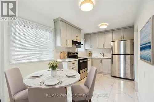 Updated 3-Bedroom Home in North Etobicoke