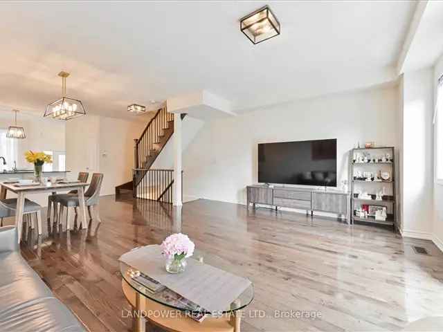 Beautiful Freehold Townhouse 3 Beds 4 Parking Oak Ridges