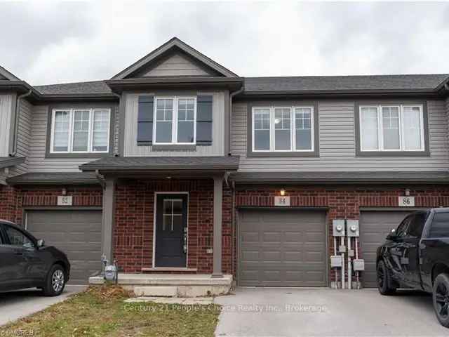 3-Bedroom Freehold Townhome in Thorold - Close to Schools and Highways