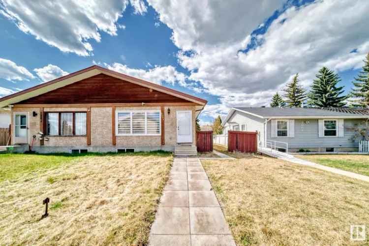 Fully Renovated Half Duplex in Mill Woods with Separate Basement Suite
