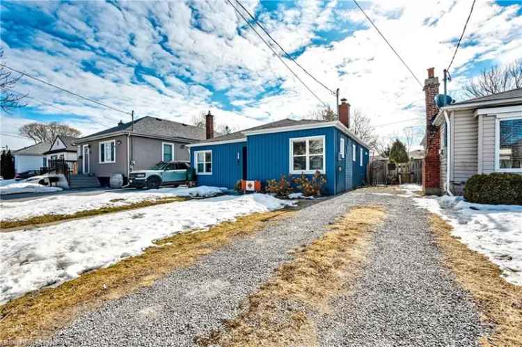 Buy bungalow in St. Catharines with modern updates and backyard