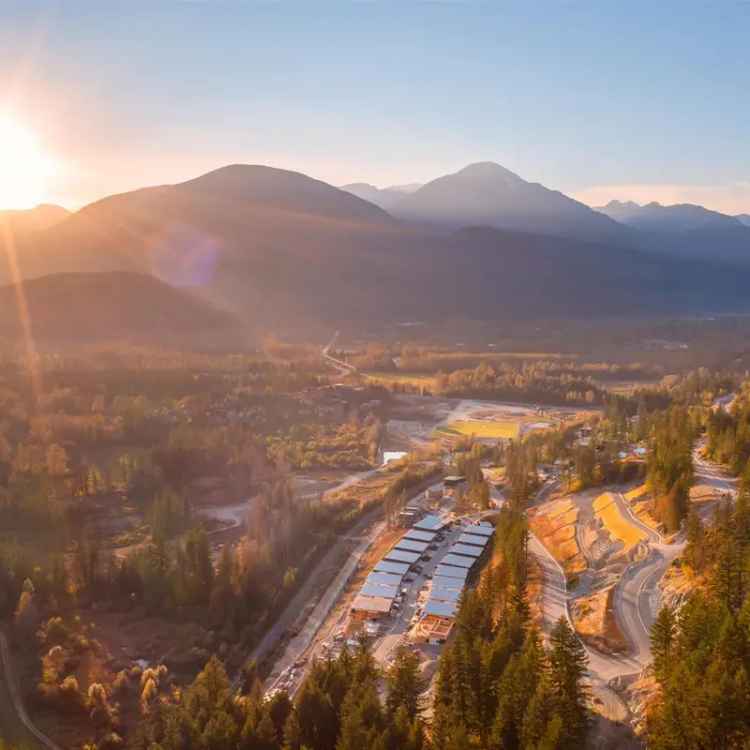 Mountain View Lot for Sale Near Whistler