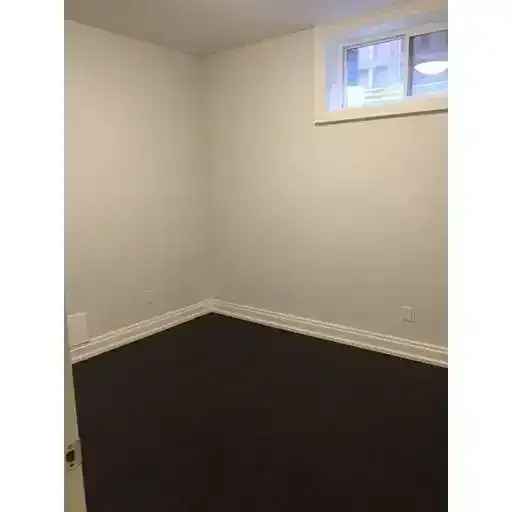 1 Bedroom Basement Apartment Near Lawrence West Subway