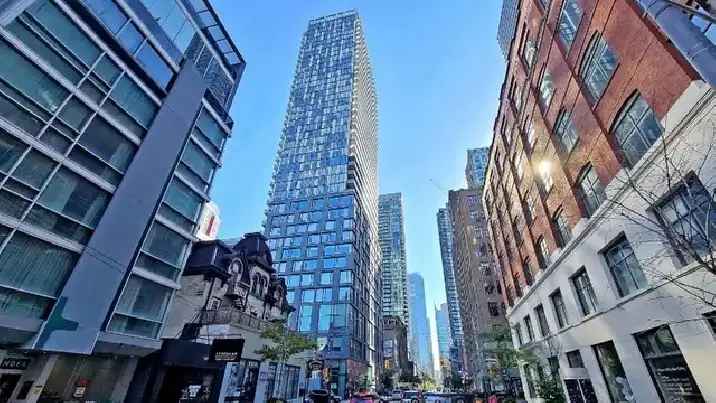 Furnished Toronto Studio Condo Rental Entertainment District