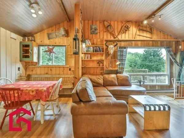 Lac du Coeur Waterfront Cottage 2 Bed 2 Bath Garage Spa