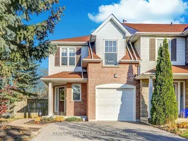 End Unit Townhouse with Huge Backyard and Covered Porch