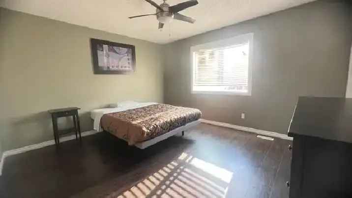 Room for Rent in Furnished House Northside Edmonton with Shared Utilities