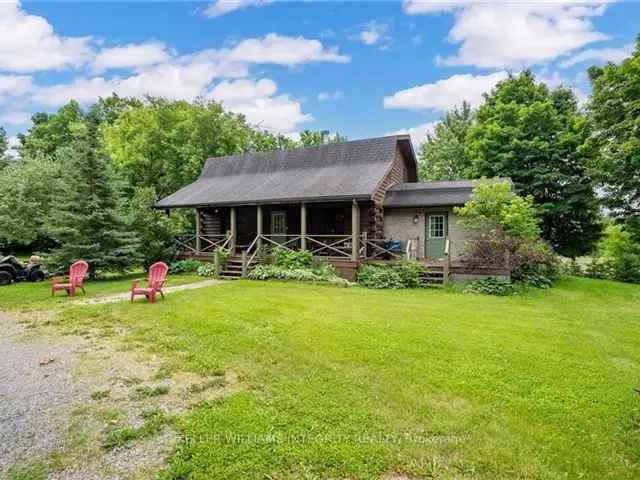 Rustic 4+1 Bedroom Home on 2.395 Acres