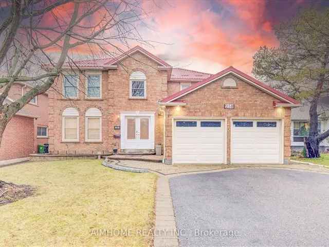 4+3 Bedroom Detached Home with Double Garage and Finished Basement