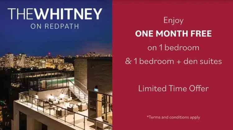 The Whitney on Redpath Luxury Rental Suites