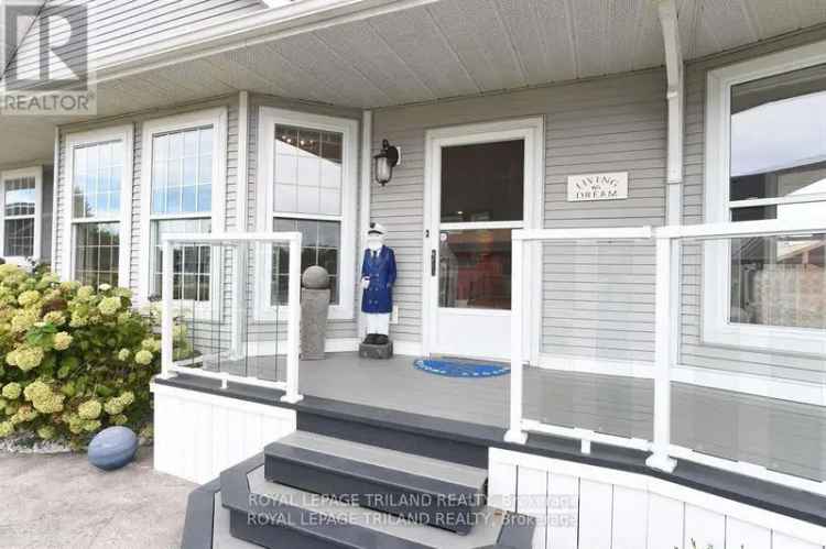 Buy Cottage in Port Lambton with Luxury Waterfront Features