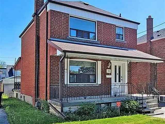 3 Bedroom Detached Home in East York with Separate Basement Apartment