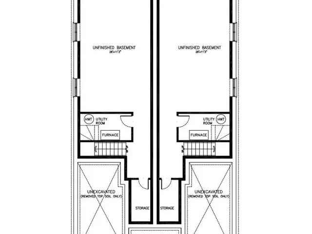 Oshawa Vacant Land: Permits for 2 Semi-Detached Homes