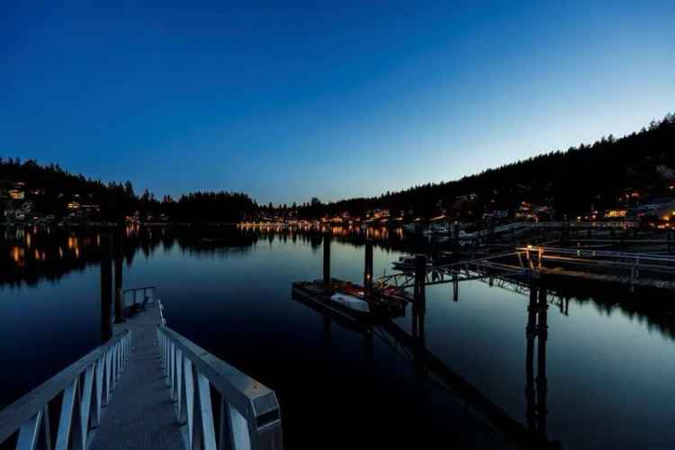 Waterfront Home in Deep Cove with Private Dock and Guest Cottage