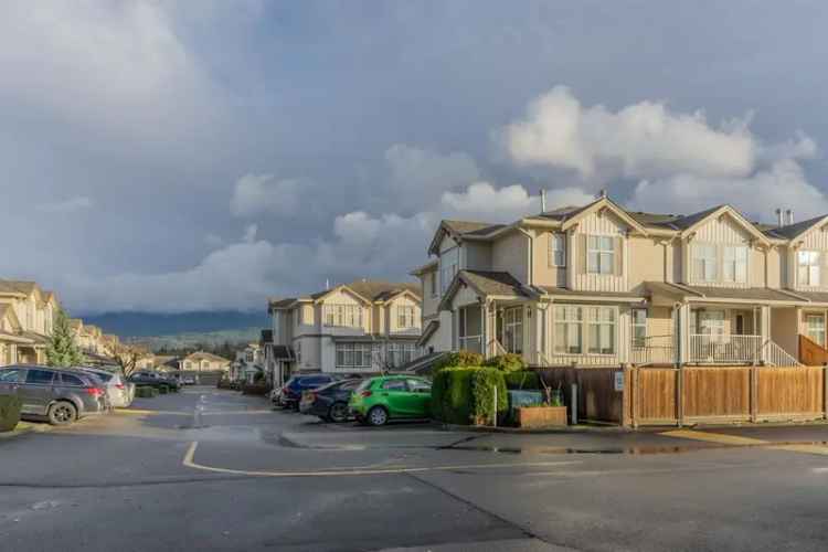 Townhouse For Sale in Chilliwack, British Columbia