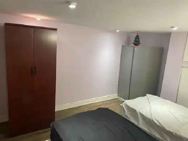 Rent shared room for females in walkout basement with great amenities