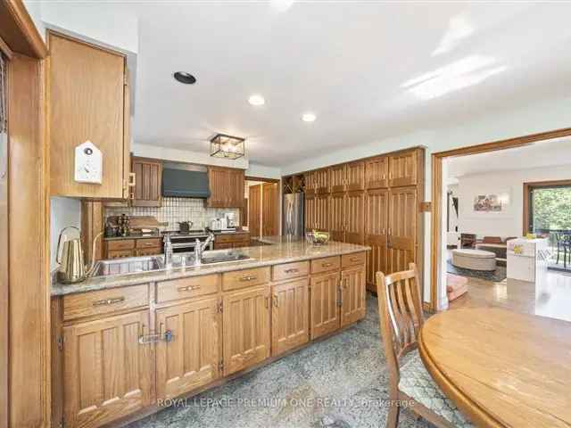 Charming Estate Bungalow on 2.2 Acres in Rural Brampton