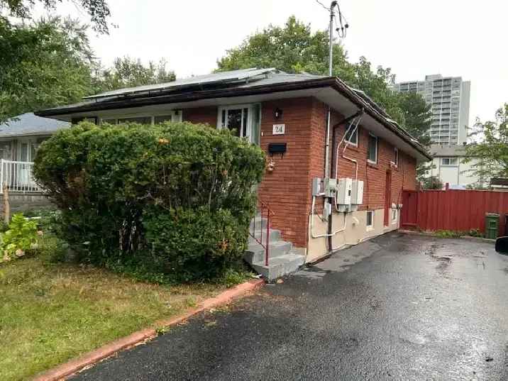 Top Floor House for Rent in Scarborough with 4 Bedrooms and Utilities Included