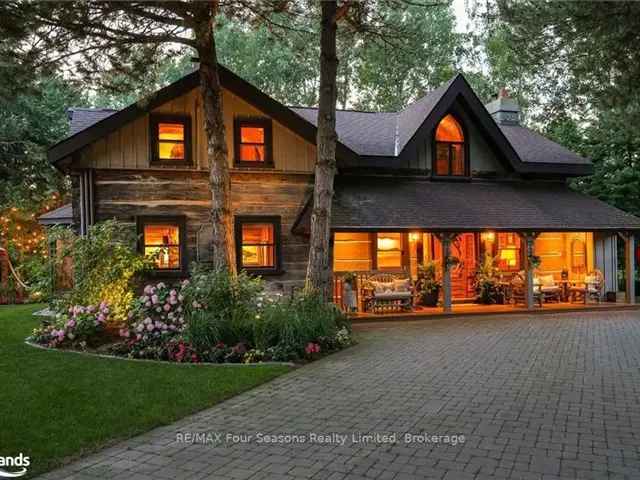 Magical Property Steps To Ski Clubs Georgian Bay