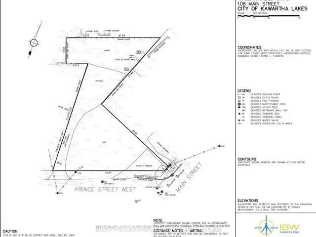 Bobcaygeon Investment Opportunity 0.89 Acre Lot R4 S1 Zoning