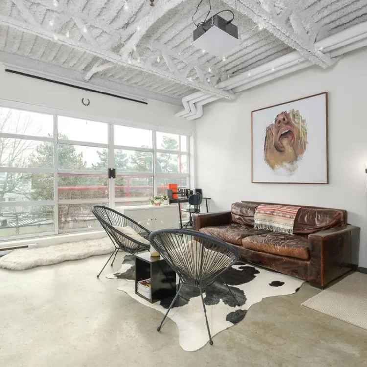 For Sale Artist Loft Apartment in Mount Pleasant Vancouver with Unique Features