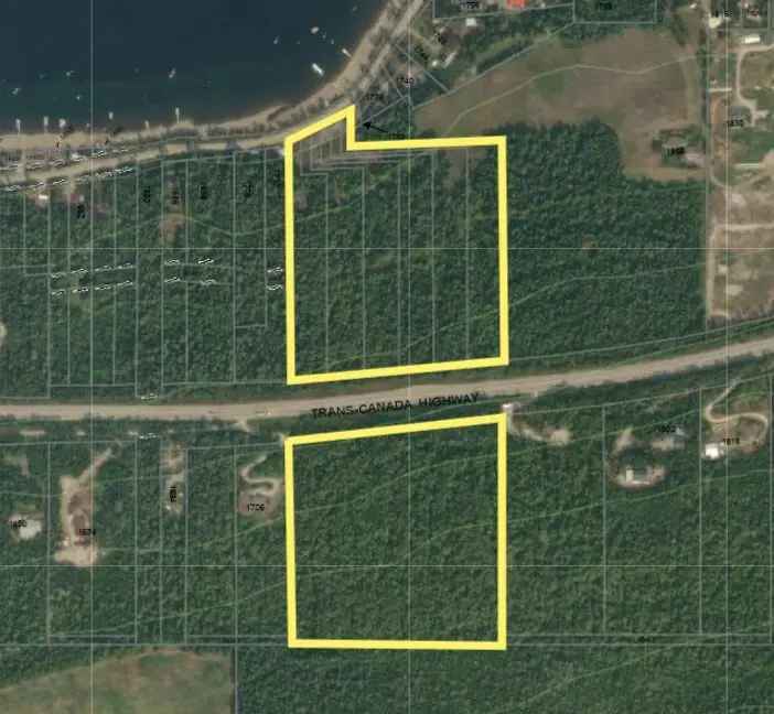 34 Acres Semi-Lakeshore Development Land with Hwy Access