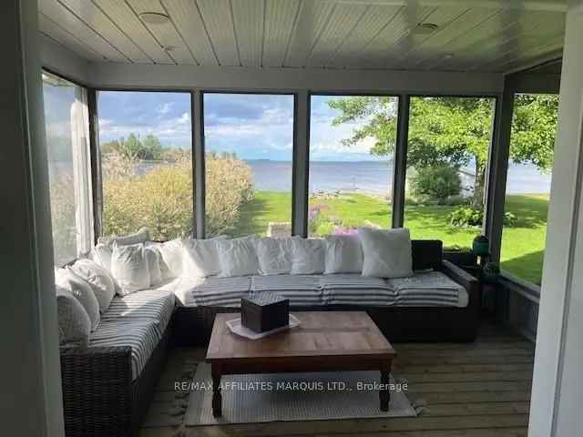 Waterfront Home in South Lancaster with Open Concept Living and Bonus Room