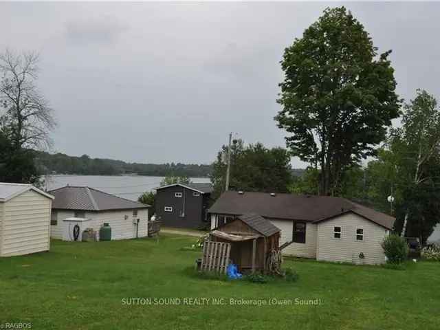 Chesley Lake Cottage: 3-Bedroom Waterfront Getaway