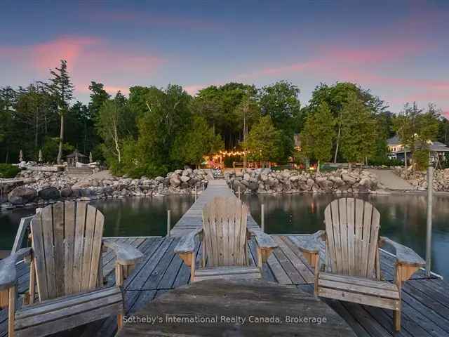 French Inspired Waterfront Retreat Georgian Bay 5300 Sqft