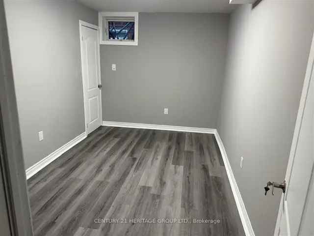 Spacious Basement Apartment For Rent