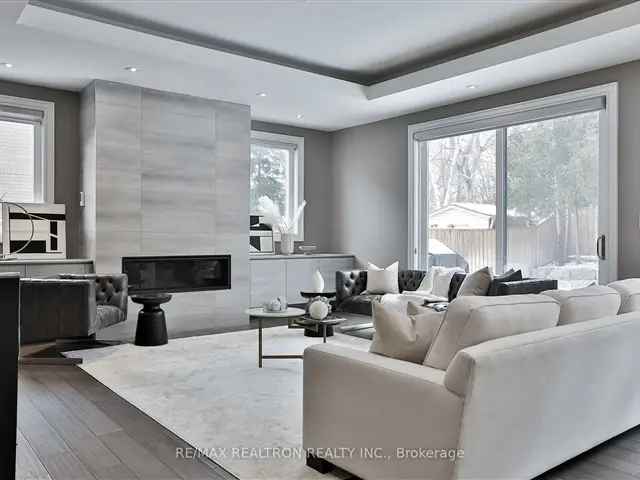 Luxury 5-Bedroom Home North York In-Law Suite Modern Design