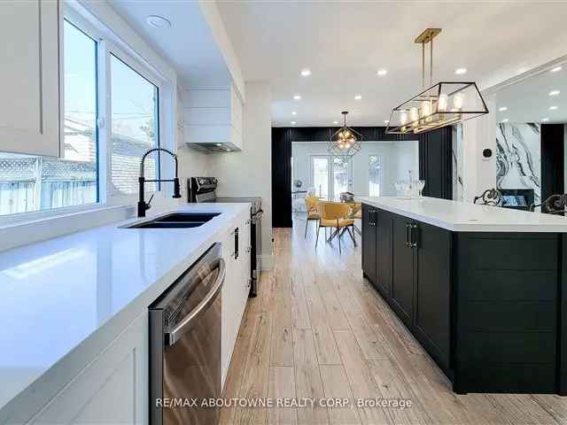 Modern Elegance Backsplit Home in Prime Burlington Location