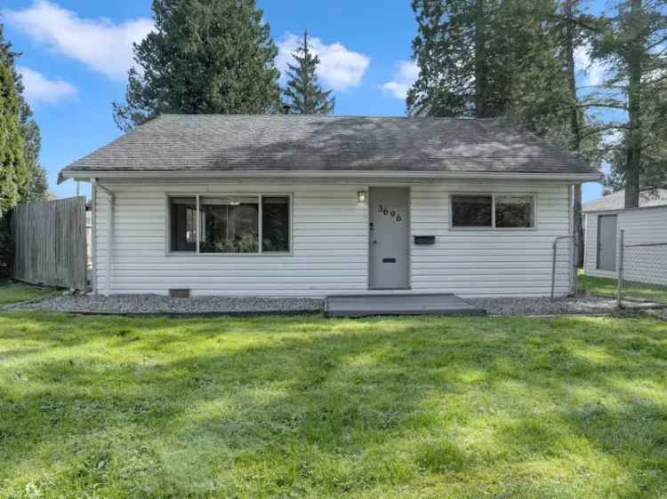 2 Bedroom Home with Development Potential in Port Coquitlam