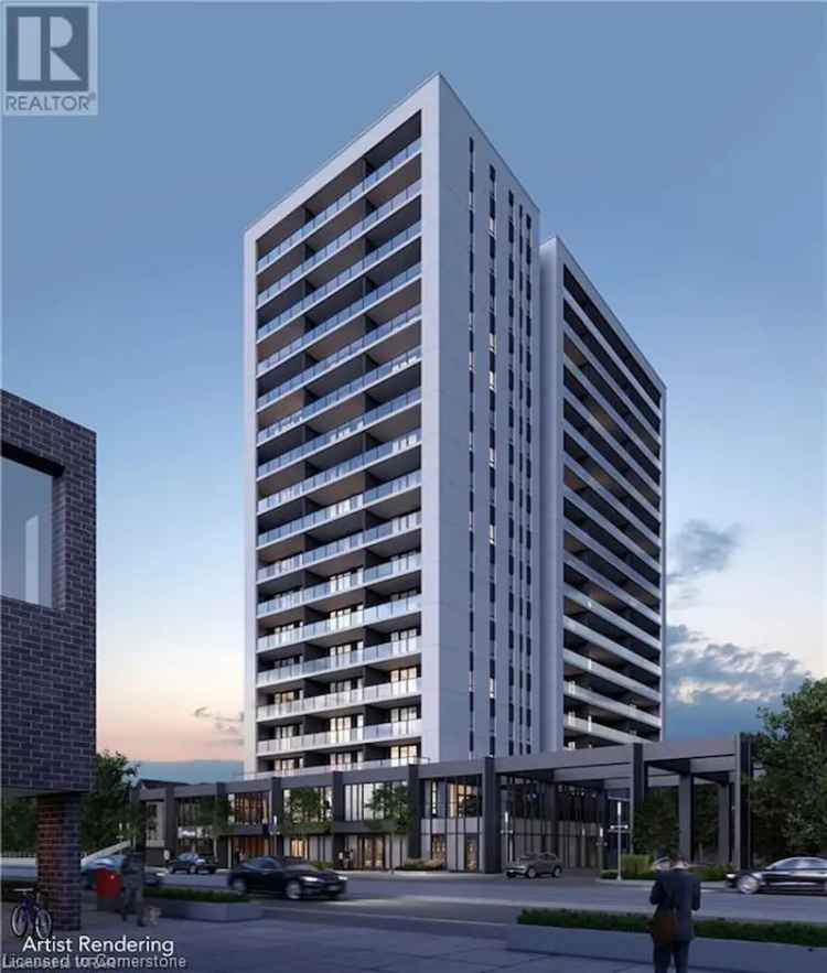 Buy Condo in Kitchener with 1 Bedroom, Den, and Modern Features