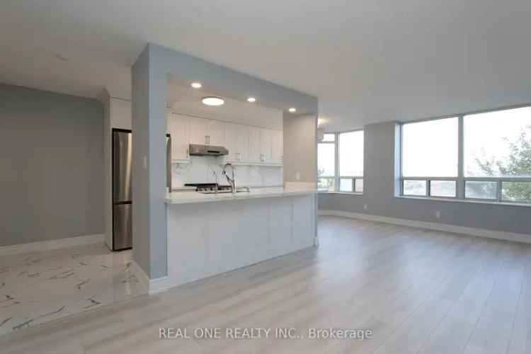 Rent stunning spacious 2 bedroom corner unit with elegant finishes