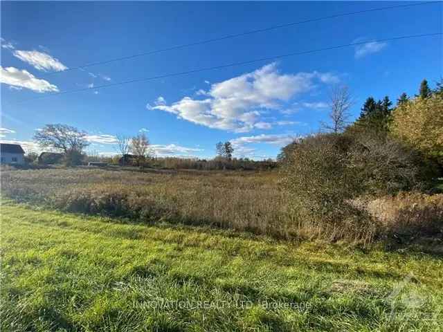 76 Acres Rural Land Highway 416 Access