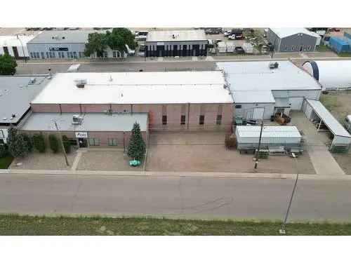 Buy Industrial Property in Medicine Hat with Office Space and Workshop Features