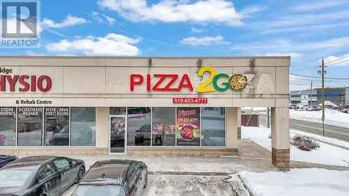 Buy Commercial Property Pizza Franchise in Cambridge with High Traffic